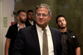 Itamar Ben-Gvir llega a una