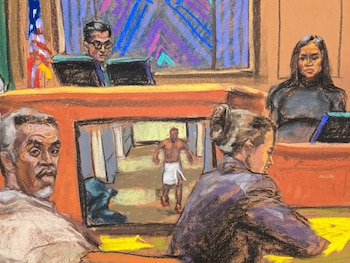 Durante el juicio, los presentes