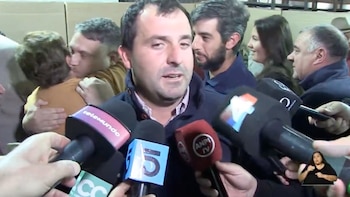 Joaquín Farina, electo mediante el