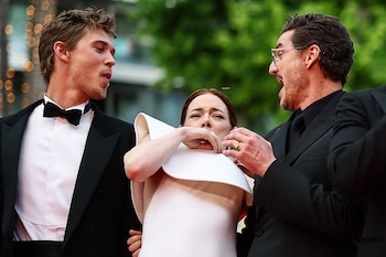Emma Stone sorprendida por una