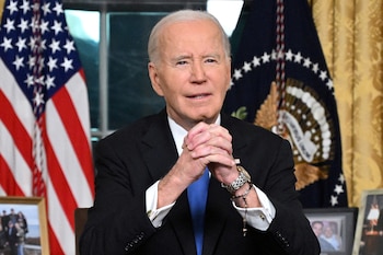 El ex presidente norteamericano Joe