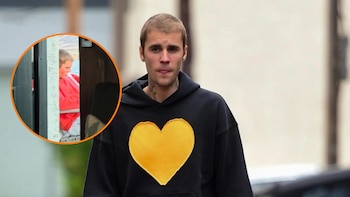 Justin Bieber fue visto de