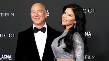 Jeff Bezos y Lauren Sánchez