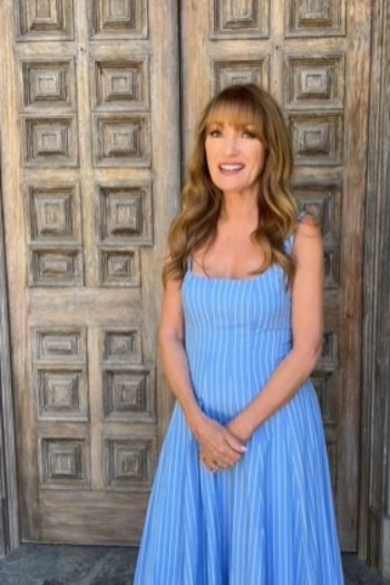 Jane Seymour sorprendió con su
