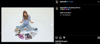 Travis Kelce mostró su apoyo