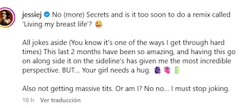 Jessie J declaró que una