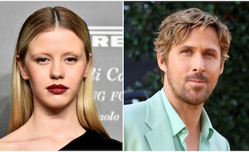 Mia Goth y Ryan Gosling
