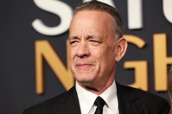 Tom Hanks  enconró en