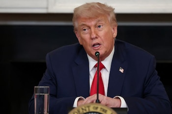 El presidente de EEUU, Donald