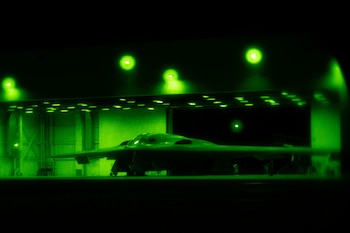 Un bombardero furtivo B-2 Spirit