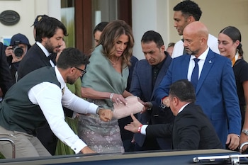 La reina Rania of Jordania,
