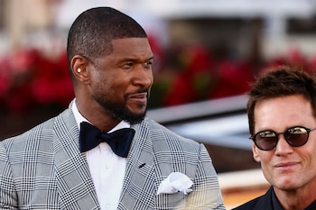 El cantante estadounidense Usher, uno