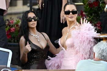 Kim Kardashian y Khloé Kardashian