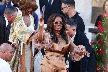 Oprah Winfrey destacó con un