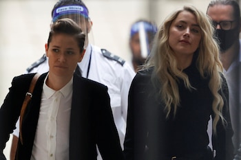 Amber Heard y su novia