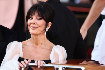 Kris Jenner en el segundo