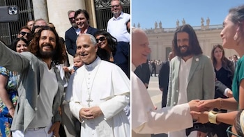 El reparto de
"The Chosen"