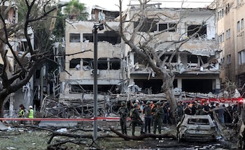 Los equipos de emergencia israelíes