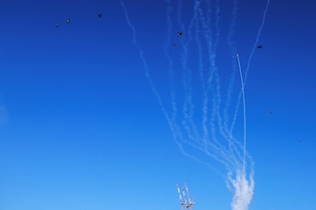 Missiles launched from Iran are