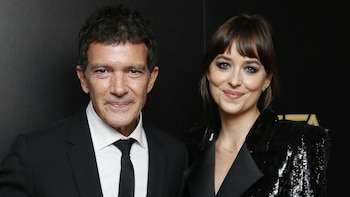 Dakota Johnson encontró en Antonio