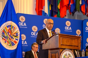 Albert Ramdin, secretario General de