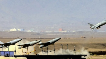 Una flota de drones israelíes