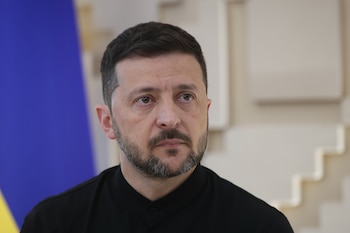 El presidente ucraniano, Volodímir Zelensky.
