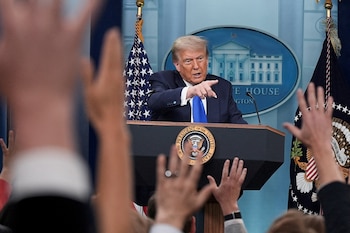 Donald Trump afirmó que la