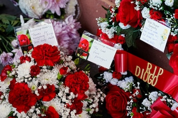 Los arreglos florales que dejaron