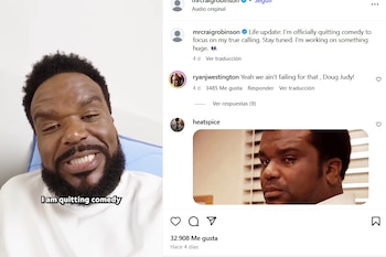Robinson envió un mensaje que