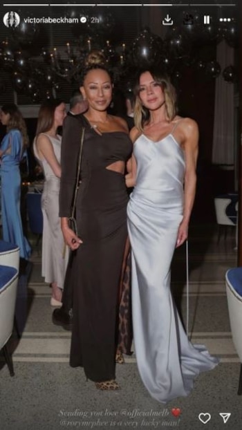 Victoria Beckham no pudo asistir
