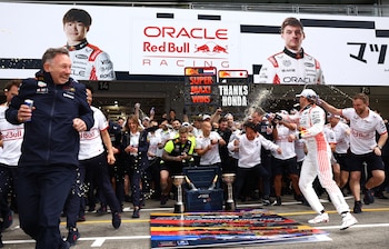La celebración de Red Bull