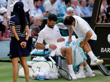 Djokovic tuvo que pedir la