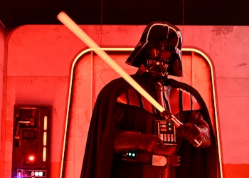 La espada láser de Darth