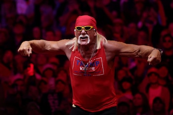 Hulk Hogan durante una de