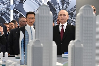 El presidente ruso Vladímir Putin,