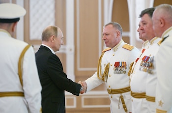 El presidente ruso, Vladimir Putin,