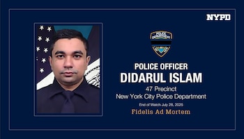 El oficial de policía de