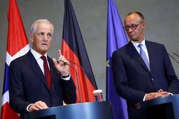 El canciller alemán Friedrich Merz