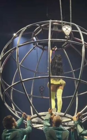 Katy Perry sufrió otra falla