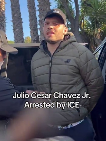 El boxeador mexicano fue detenido