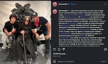 Tom Morello fue el encargado