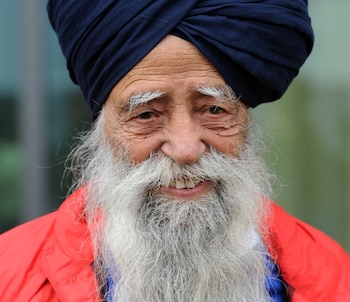 El maratonista británico Fauja Singh