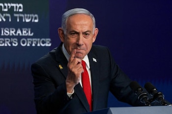 El primer ministro israelí Benjamin