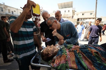 Un proyectil israelí impactó la