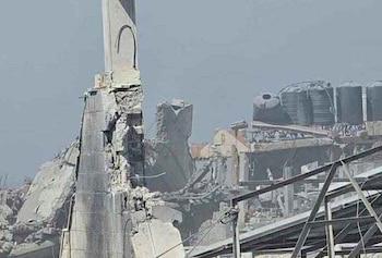 Iglesia católica atacada en Gaza