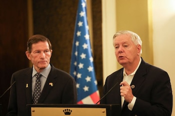 El senador estadounidense Lindsey Graham