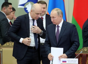 Vladimir Putin y su ministro