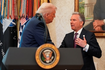 Donald Trump y Steve Witkoff