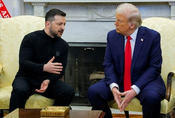 Trump y Zelensky se reúnen